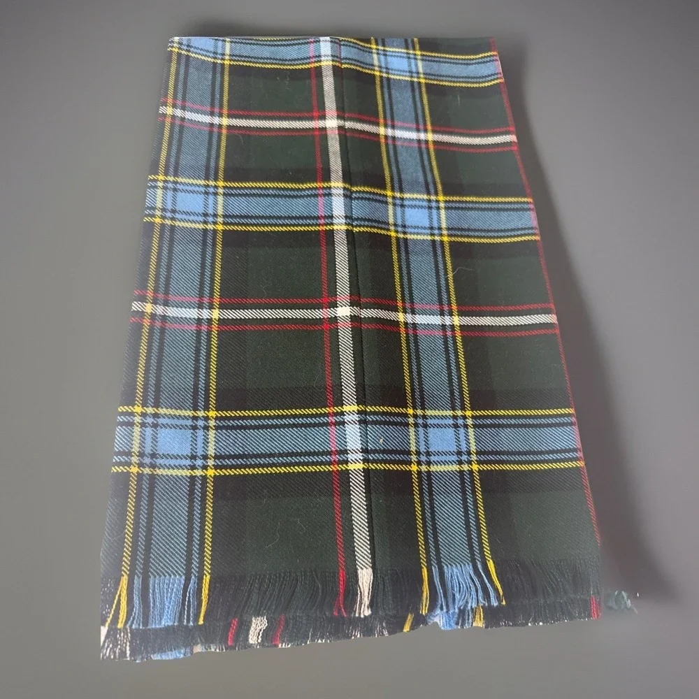 Nasonworth Tartan Handmade Scarf Blue Plaid New Brunswick Labrador 58